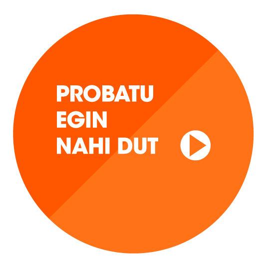 Probatu egin nahi dut